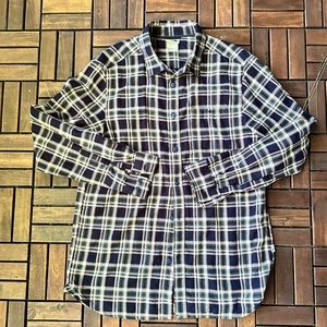 The North Face plaided shirt